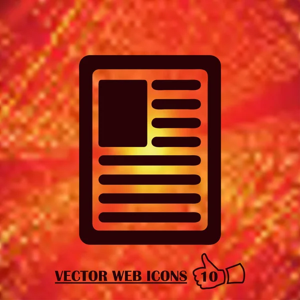 Pano web vektör simgesi