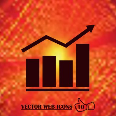 katı logo illüstrasyon. grafik web simgesi