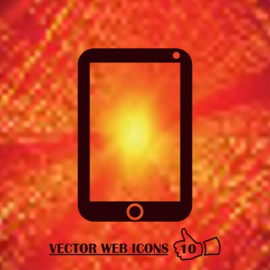 mükemmel detaylı modern akıllı telefon yalıtım vektör