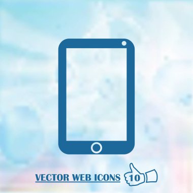 mükemmel detaylı modern akıllı telefon yalıtım vektör