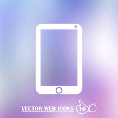 mükemmel detaylı modern akıllı telefon yalıtım vektör