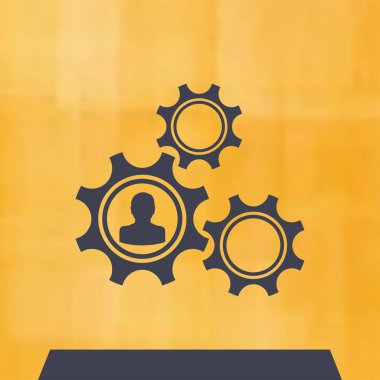 simge resim web vektör eps tasarlamak dişli