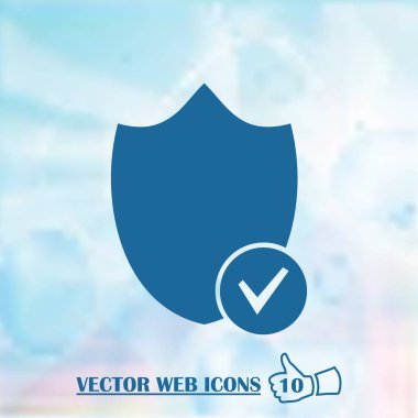 Trendy düz stilde kalkan kutsal kişilerin resmi. Vektör çizim, Eps10.