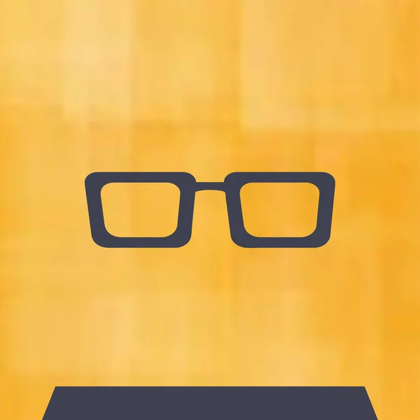 Γυαλιά-εικονίδιο διάνυσμα web. — Διανυσματικό Αρχείο