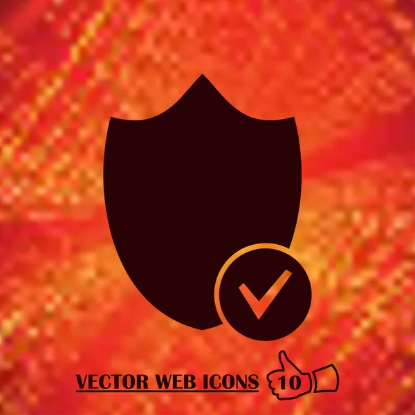 Trendy düz stilde kalkan kutsal kişilerin resmi. Vektör çizim, Eps10.