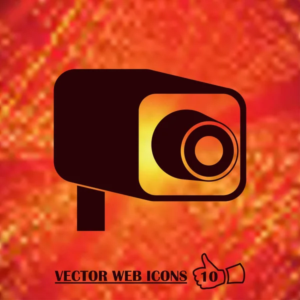 Video kamera simgesi vektörü