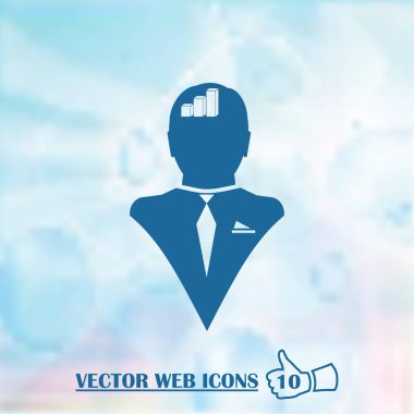 Vektör beyin çalışma Infographic. İnsan kafa diyagramı şablonu