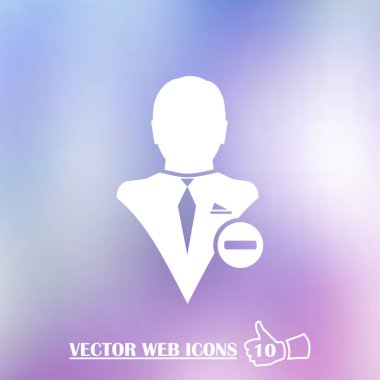 Kartvizit silmek. simge. Vektör Eps 10