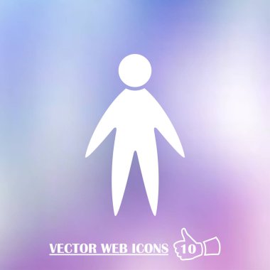 İşadamı avatar profil resmi. adam kafa simgesi