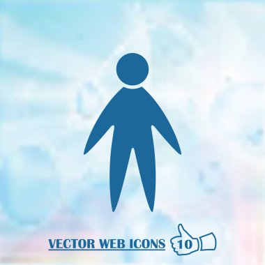 İşadamı avatar profil resmi. adam kafa simgesi