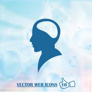 İşadamı avatar profil resmi. adam kafa simgesi