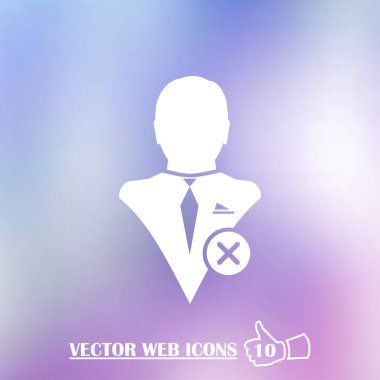 Kartvizit silmek. simge. Vektör Eps 10