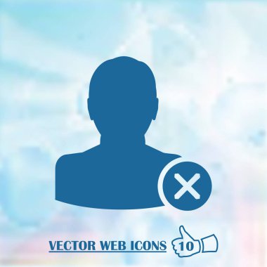 Kartvizit silmek. simge. Vektör Eps 10