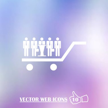 insanlar vektör web simgesi