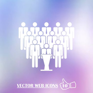 insanlar vektör web simgesi