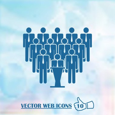 insanlar vektör web simgesi