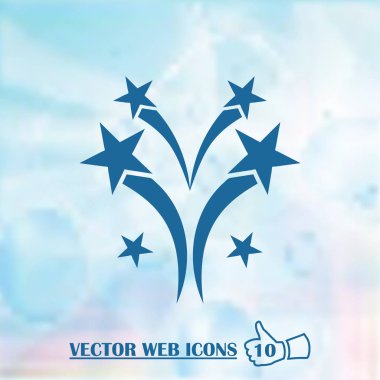 Bir arka plan üzerinde havai fişek tasarım