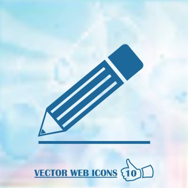 pensil vektör web simgesi