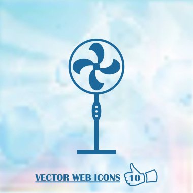 Havalandırma simgesi. Hava havalandırma veya fan simge.