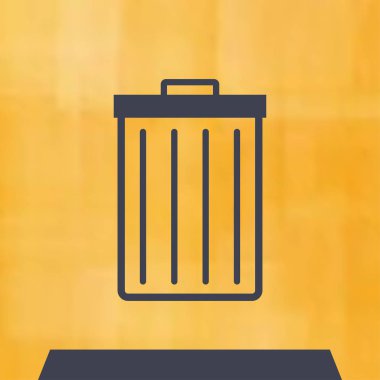 Depo gözü simgesi tasarım, temiz vektör