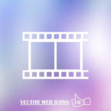 video web vektör simgesi