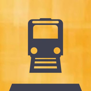 Simge vektör, Modern ulaşım işareti, Eps10 tren