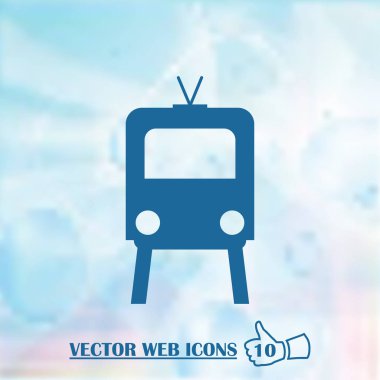 Simge vektör, Modern ulaşım işareti, Eps10 tren