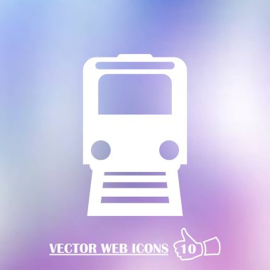 Simge vektör, Modern ulaşım işareti, Eps10 tren