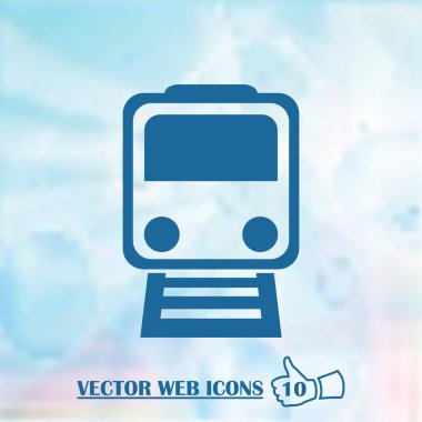 Simge vektör, Modern ulaşım işareti, Eps10 tren
