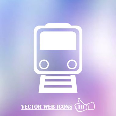 Simge vektör, Modern ulaşım işareti, Eps10 tren