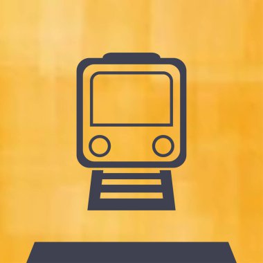 Simge vektör, Modern ulaşım işareti, Eps10 tren