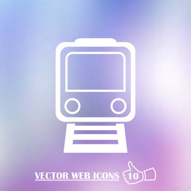 Simge vektör, Modern ulaşım işareti, Eps10 tren
