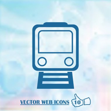 Simge vektör, Modern ulaşım işareti, Eps10 tren