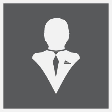 Adam web simge vektör