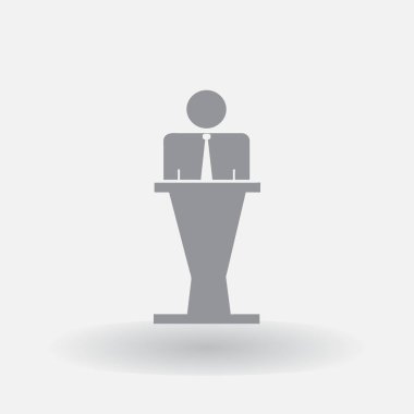 İşadamı avatar profil resmi. adam web simgesi