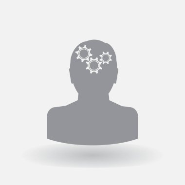 baş simgesinde dişli