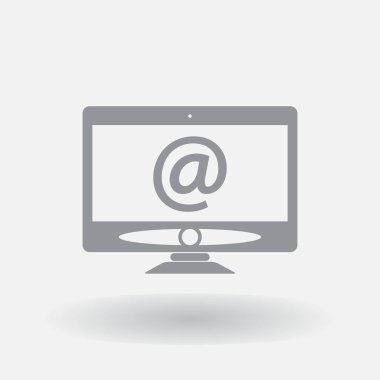 E-posta simgesi. Ekran simgesini.
