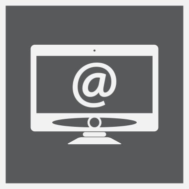 E-posta simgesi. Ekran simgesini.