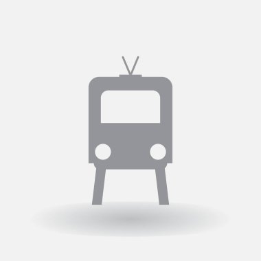 Tren simgesi. Web Tasarım