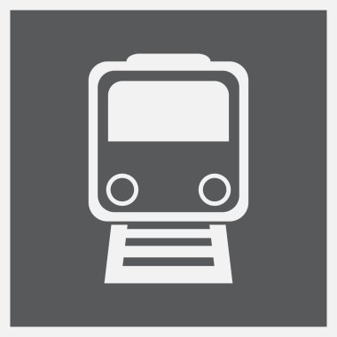 Tren simgesi. Web Tasarım