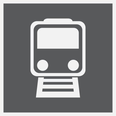 Tren simgesi. Web Tasarım