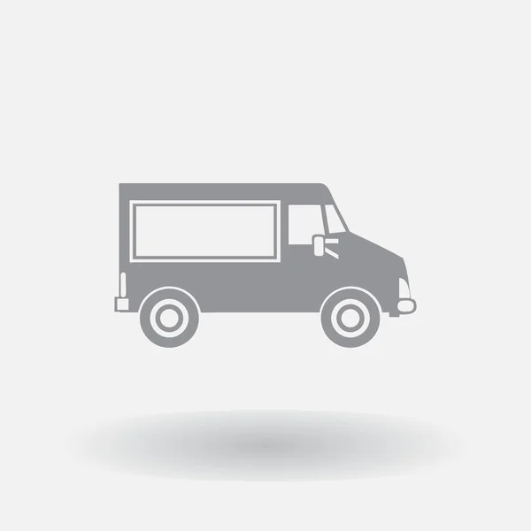 Icône de voiture style web design — Image vectorielle