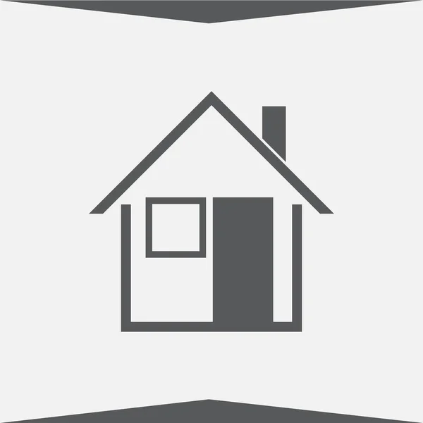House vector web icon — Stock Vector