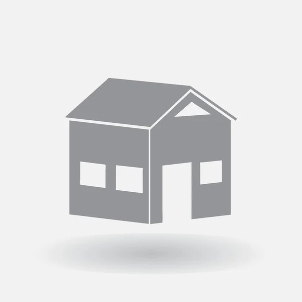 Casa vector icono web — Vector de stock