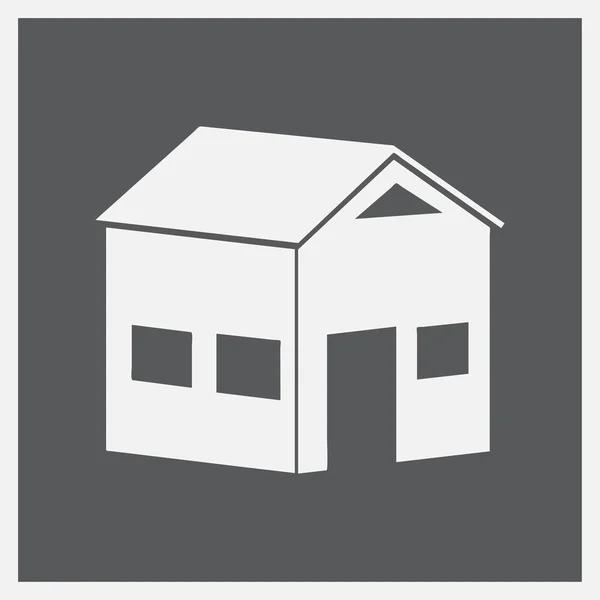 Σπίτι εικονίδιο web διάνυσμα — Διανυσματικό Αρχείο