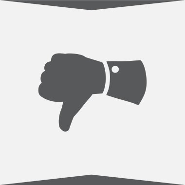 Başparmak simge vektör