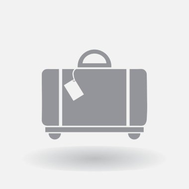 Bagaj vektör web simgesi
