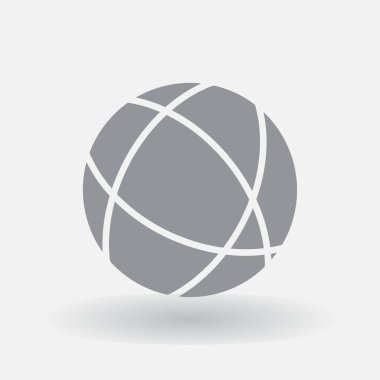 Internet - vektör simgesi dünyanın