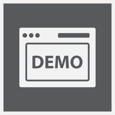 Tarayıcı web vektör simgesi