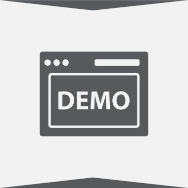 Tarayıcı web vektör simgesi